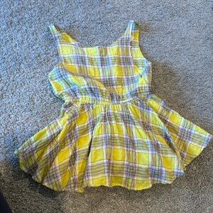 Little Minis Clueless dress yellow plaid